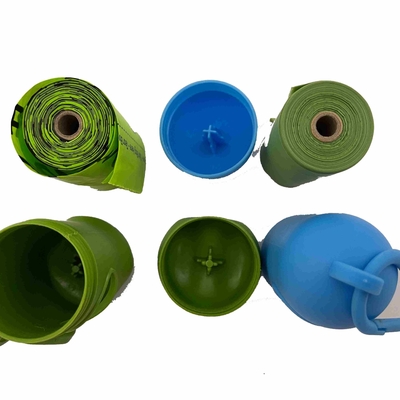 100% biologisch afbreekbare plastic hond poep afvalzak aangepast maat met logo aangepast logo