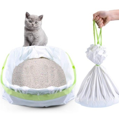 PLA PBAT Materiaal Structuur Warmte afdichting 15 mic Composteerbare poepzakken voor huisdieren voor honden en katten