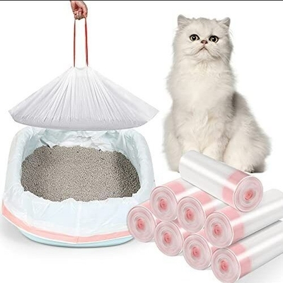 PLA PBAT Materiaal Structuur Warmte afdichting 15 mic Composteerbare poepzakken voor huisdieren voor honden en katten