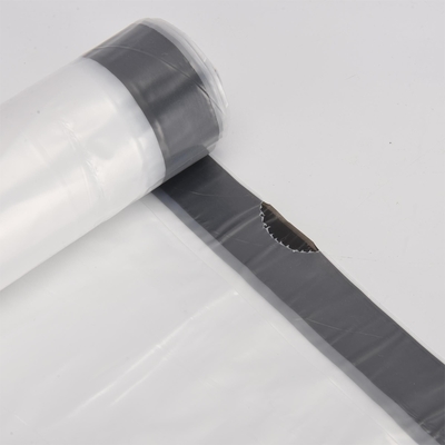 5-50 micron Dikte PE Plastic Trash Bag Roll voor doorzichtige afvalverpakkingen
