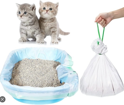 PLA PBAT Materiaalstructuur Potty Bag voor een gemakkelijke en milieuvriendelijke verwijdering van huisdiervuil