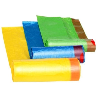 Middelgrote Keuken Draadband vuilniszakken 8 Gallon Wit helder plastic vuilniszak PE materiaal