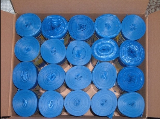 Middelgrote Keuken Draadband vuilniszakken 8 Gallon Wit helder plastic vuilniszak PE materiaal