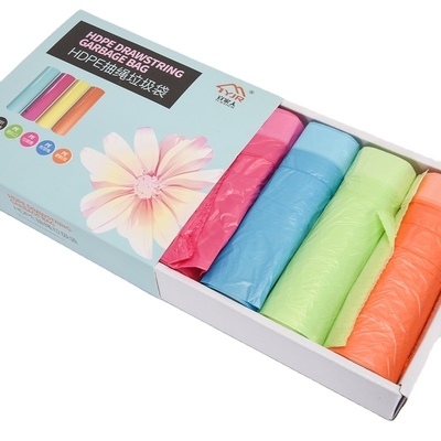 Stand-up pouch zwart wegwerp sterren zegel plastic vuilniszakken vuilniszakken zwart