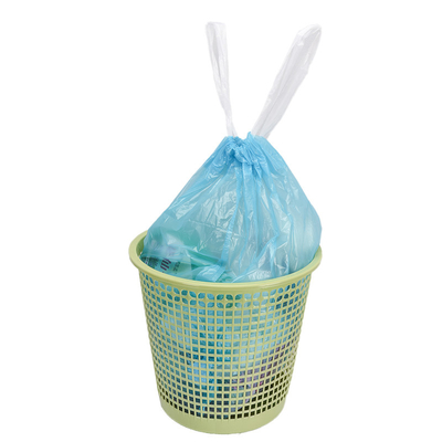 Behoorlijke plastic zakken voor afvalverwijdering op rol met aangepaste logo-optie