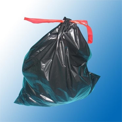 Eco-vriendelijk PE-materiaal 13 gallon gekleurde trekstreng geurende vuilnis vuilniszakken
