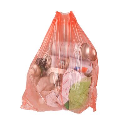 Behoorlijke wegwerpsak van kunststof met trekstreng voor blikken in HDPE-materiaal