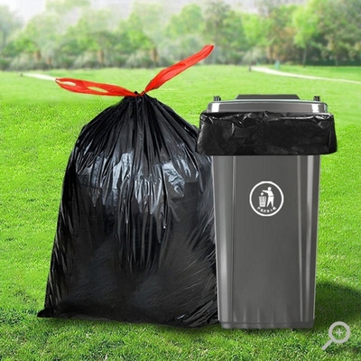30 Gallon Custom Drawstring afvalzak in HDPE/LDPE/LLDPE voor een gemakkelijke afvalverwijdering
