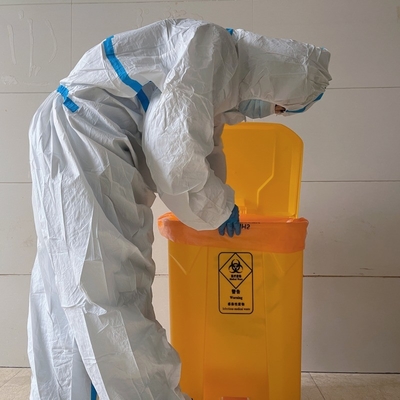 Productie van vierkante bodemzakken GRS zware plastic vuilniszakken voor afvalbeheer