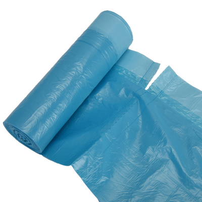 Hand-Held Pull Rope Custom Plastic Bag Verpakking voor huishoudelijk trektouw vuilniszak