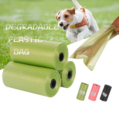 Voedselverpakking Custom Logo Eco Friendly Geprinte Biodegradeerbare Huisdier Poop Bag voor Honden