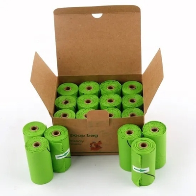 Voedselverpakking Custom Logo Eco Friendly Geprinte Biodegradeerbare Huisdier Poop Bag voor Honden