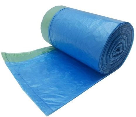 Gekleurde oppervlaktebehandelingen Plastic High Kitchen Drawstring Dustbin vuilniszak op rol