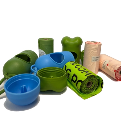 Gepersonaliseerd logo Biomateriaal Huisdier hond poep op rol met Flexo Printing