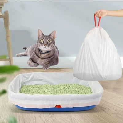 Dikke kattenzakken met trekstreng, gepersonaliseerde bestelling aanvaard