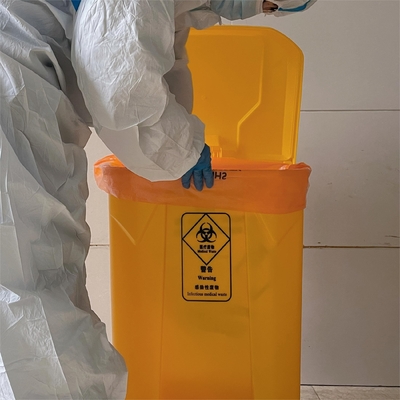 Direct 30 gallon medisch afval afval Poly zakken met beveiliging en aangepast logo