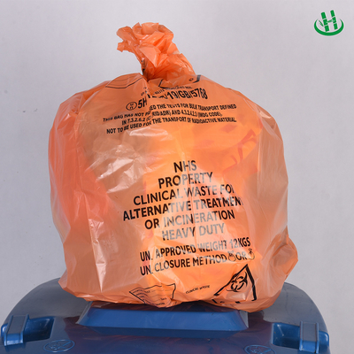 Direct 30 gallon medisch afval afval Poly zakken met beveiliging en aangepast logo