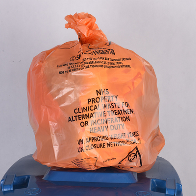 Huishoudelijke medische afvalzakken in HDPE/LDPE/LLDPE voor een gemakkelijke en snelle verwijdering