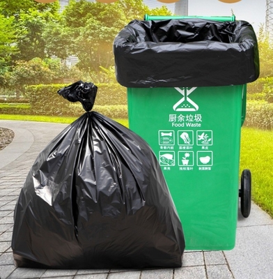 Op maat gemaakte bestelling HDPE Heavy Duty Flat Pocket Commerciële hotelgoederen Oversized plastic zakken
