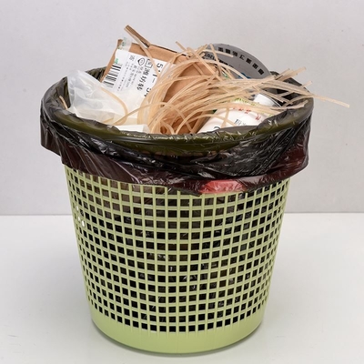 Huishoudelijke plastic vuilniszakken op rol met HDPE/LDPE/LLDPE materiaal
