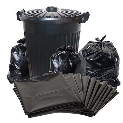 Onderkant Gusset Bag Custom Heavy Duty vuilniszakken voor Home Street Dustbin Company Campus