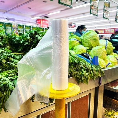 Geprikkelde oppervlakte PE-plastic voedselverpakkingszak Rollenzakken voor voedselopslag en verpakking