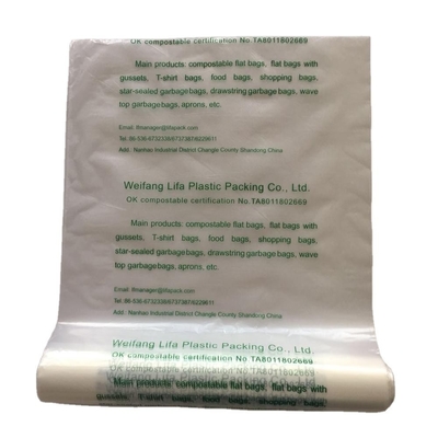 Composteerbaar100% biologisch afbreekbare vuilniszak Plasticzakken voor een schoner en groener huis