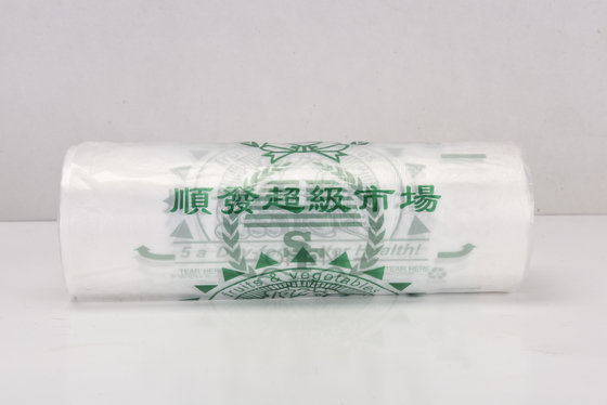 Monsterafdrukken exclusief automatische versheidsbeschermingsverpakking Fruit and vegetable plastic bag on roll