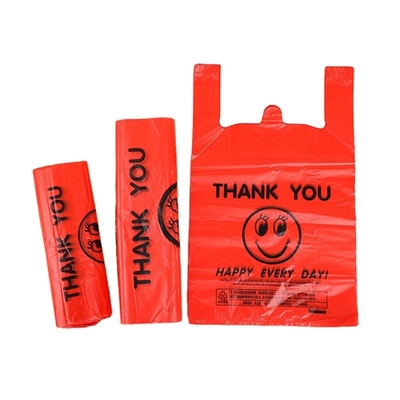 Easy Open System T-shirt Bag for Household Products from PE Bag Custom Printed Plastic Een van de meest populaire T-shirts in de wereld is de Easy Open System T-shirt Bag for Household Products.