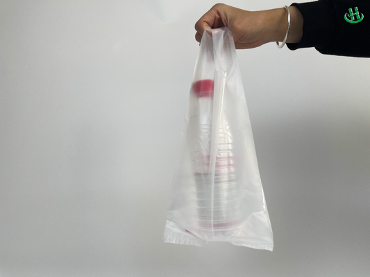 Populaire aanpasbare HDPE winkeltassen met logo in Chinese fabrikanten
