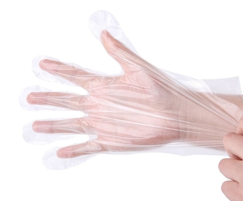 Eengebruikte handschoenen voor levensmiddelen met een aangepaste dikte en exclusieve aanpassing