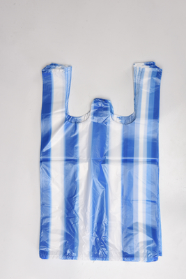 HDPE/LDPE T-shirts Plastic winkelzakken met offset afdruk oppervlakte behandeling