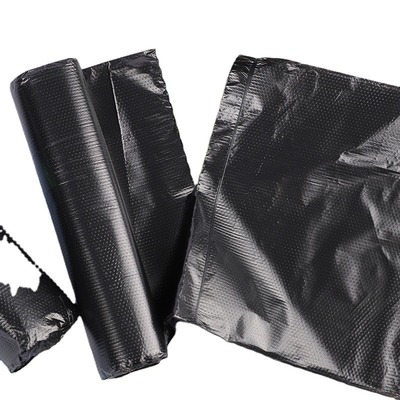 5-50 mic Dikte HDPE/LDPE/LLDPE Zwarte vuilniszak voor klantenbehoeften