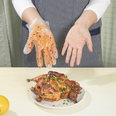 PE-handschoenen voor schoonmaken, koken, BBQ, zelfstandig maken