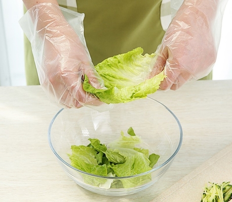 PE-handschoenen voor schoonmaken, koken, BBQ, zelfstandig maken