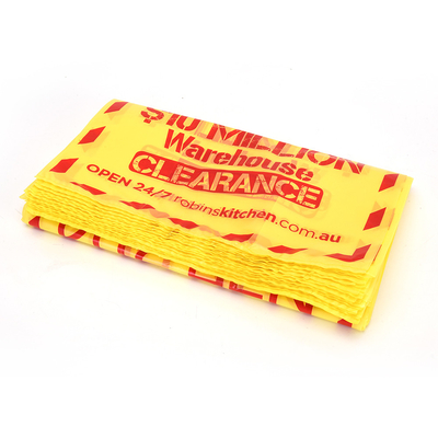 Gepersonaliseerd logo Plastic winkeltasjes 5-100 mic Dikte Gepersonaliseerde gedrukte T-shirt tas