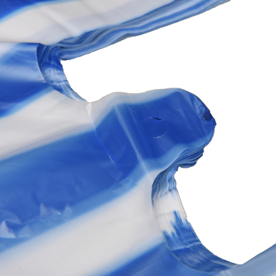 Supermarkt HDPE draadband zwart plastic beveiliging vierkant bodemzak met concurrerende