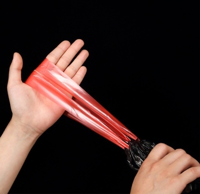 Eenmalige plastic zak rollen voor het verwijderen van huishoudelijk afval, dikker en draagbaar