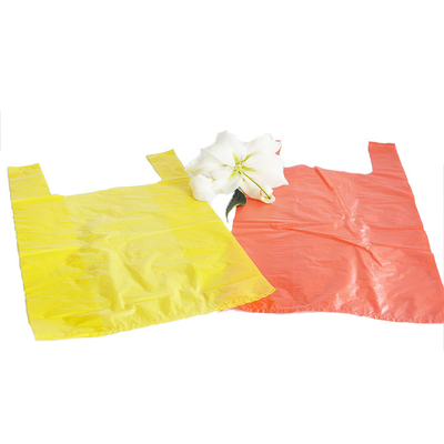 Pulp Moulding Plastic T-Shirt Bag voor supermarkt en winkelen