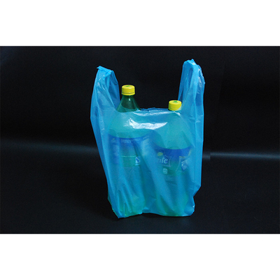Pulp Moulding Plastic T-Shirt Bag voor supermarkt en winkelen