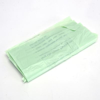 40% Biobronnen Materiaalstructuur Nieuw ontworpen en biologisch afbreekbare PVC-inkopenzakken