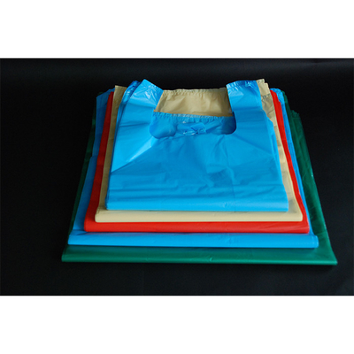 Pulp Moulding Plastic T-Shirt Bag voor supermarkt en winkelen
