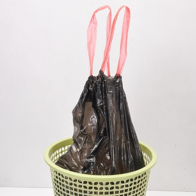 Groothandel PE Plastic Black Bin Garbage Liner Bag met Offset Printing en Heavy Duty
