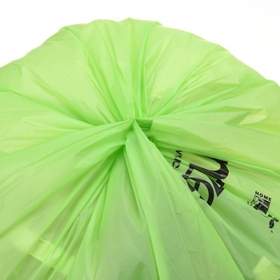 PP vierkante bodemzak biologisch afbreekbare plastic winkeltas voor kruidenierswaren T-shirt fruit
