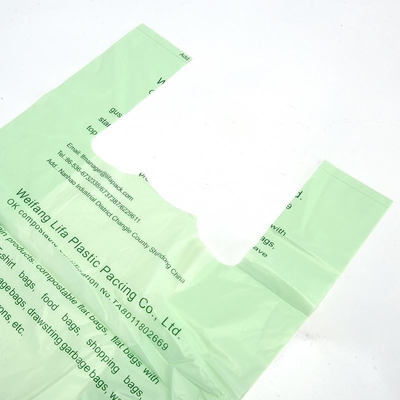 OEM High Speed Biodegradable Polythene T-shirt Plastic winkeltassen maken machine