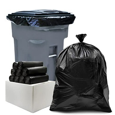 Verkoop Flexo Printing Can Bin Liner vuilniszakken op rol met aangepast logo