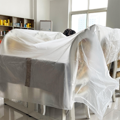 Plastic Drop Cloths Cover Sheet voor alle doeleinden Verfmakers Aanpasbaar HDPE/LDPE/LLDPE