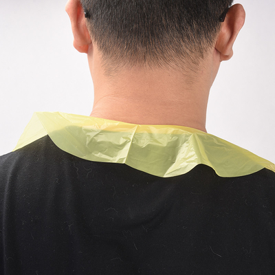 Eenmalig plastic schort zonder mouwen voor de toonbank