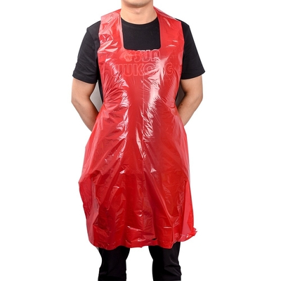 HONGCHENG Wegwerp LDPE/HDPE schort met doos betaalbaar en handig