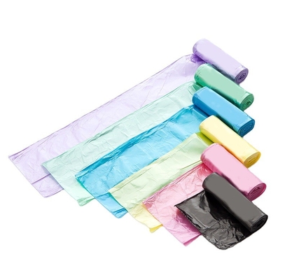 Kleurrijke sterrenzegel Plastic vuilniszakken De perfecte oplossing voor afvalbeheer